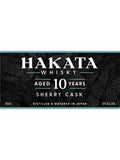 Hakata Whisky 10 Years Old Sherry Cask Whisky