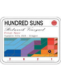 Hundred Suns Wine Pinot Noir Bednarik Vineyard Tualatin Hills