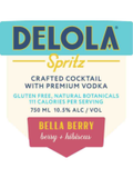 Delola Spritz Bella Berry Berry + Hibiscus Crafted Cocktail