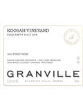 Granville Wine Co. Pinot Noir Koosah Vineyard Eola-Amity Hills