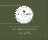 Clif Family Unoaked Chardonnay Oak Knoll District of Napa Valley