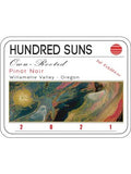 Hundred Suns Wine Pinot Noir Own-Rooted Willamette Valley Pinot Noir
