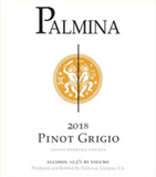 Palmina Wines Pinot Grigio Santa Barbara County