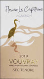Florian le Capitaine Vouvray Les Aumônes Sec Tendre