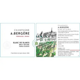 A. Bergere Champagne Brut Nature Blanc De Blancs Terres Blanches