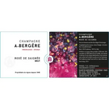 A. Bergere Champagne Brut Rose de Saignee