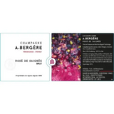 A. Bergere Champagne Brut Rose Of Saignee