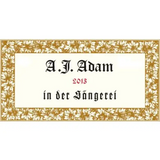 A.J. Adam Riesling Dhroner Hofberg Feinherb in der Sangerei