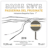 Abbia Nova Senza Vandalismi Passerina del Frusinate Bianco