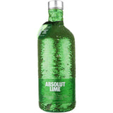 Absolut Lime Flavored Vodka Green Sequin Bottle