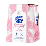 Absolut Vodka Soda Raspberry & Lemongrass Sparkling Cocktail