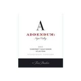 Addendum Cabernet Sauvignon Stagecoach Vineyard Atlas Peak