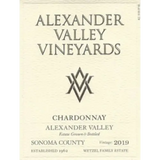 Alexander Valley Vineyards Chardonnay Wetzel Family Estate Alexander Valley