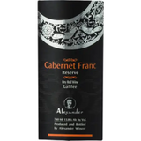 Alexander Winery Reserve Series Galilee Cabernet Franc Dry Red Wine 2018