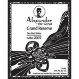 Alexander Winery Alexander The Great Series Galilee Grand Reserve Dry Red Wine 2013