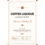 American Distilling Co. Conciere Coffee Liqueur