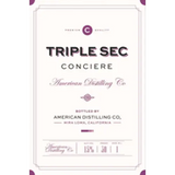 American Distilling Co. Conciere Triple Sec