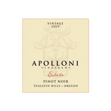 Apolloni Vineyards Estate Pinot Noir