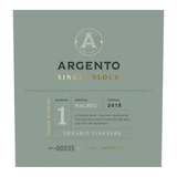 Argento Wine Company Malbec Single Block Bloque #1 Mendoza