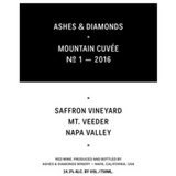 Ashes & Diamonds Mountain Cuvée Saffron Vineyard Mt. Veeder