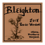 B. Leighton Petit Verdot Olsen Brothers Vineyard Yakima Valley