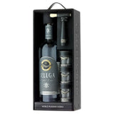 Beluga Gold Line Vodka with Shot Glasses
