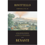 Benanti Etna Rosso Rovittello Particella No. 341 Alberello Centenario Riserva 2015