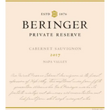 Beringer Private Reserve Cabernet Sauvignon Napa Valley