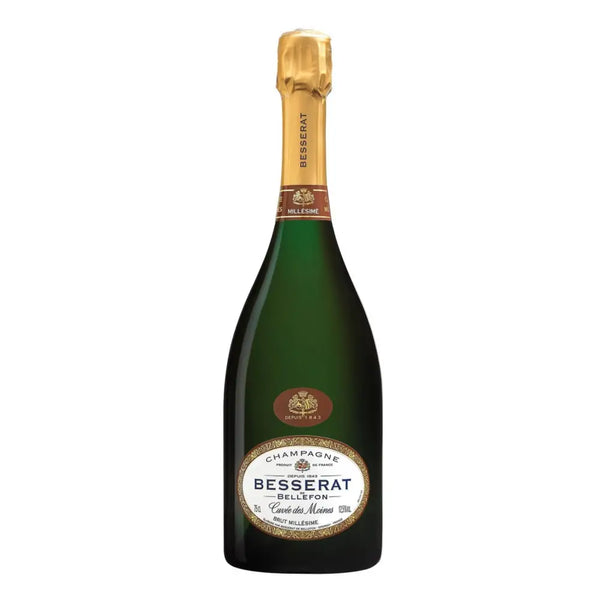 Seau à glace à champagne Besserat De Bellefon en métal vintage, français - France Seau à glace à champagne Besserat De Bellefon en métal vintage, français - France