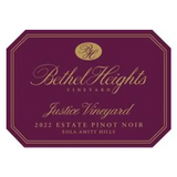 Bethel Heights Pinot Noir Justice Vineyard Estate Eola-Amity Hills