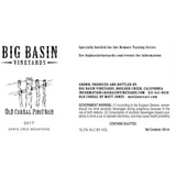 Big Basin Pinot Noir Old Corral Santa Cruz Mountains