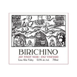 Birichino Wines Pinot Noir Enz Vineyard Lime Kiln Valley