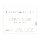 Bledsoe McDaniels Pinot Noir Willamette Valley