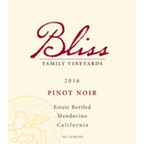 Bliss Family Vineyards Pinot Noir