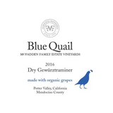 Blue Quail Potter Valley Gewurztraminer Dry