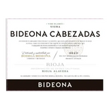 Bodega Bideona Rioja Alavesa Viura Bideona Cabezadas Vino Blanco