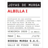 Bodega Murga Joyas De Murga Albilla I Valle de Pisco