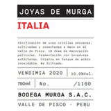 Bodega Murga Joyas De Murga Italia Valle de Pisco