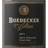 Boedecker Cellars Pinot Noir Shea Vineyard Willamette Valley