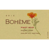 Boheme Pinot Noir English Hill Vineyard Sonoma Coast