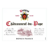 Bonpas Chateauneuf-du-Pape Bonus Passus