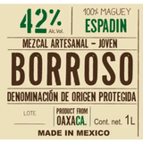 Borroso Espadin Santiago Matatlan Mezcal Artesanal 42%