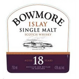 Bowmore Scotch 18 Year Old