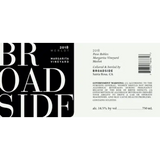 Broadside Merlot Margarita Vineyard Paso Robles