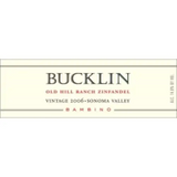 Bucklin Bambino Zinfandel