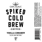 Cafe Agave Spiked Cold Brew Vanilla Cinnamon Coffee