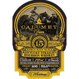 Calumet Farm 15 Years Old Single Rack Black Kentucky Straight Bourbon Whiskey 105 Proof