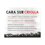 Cara Sur Criolla Chica