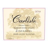 Carlisle Piner Olivet Ranches Zinfandel