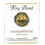 Carmel King David Sacramental Sweet Red